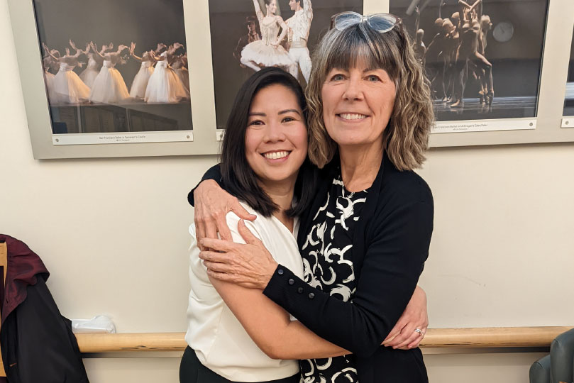 Nenuca and Marty take collaboration to the next level with matching outfits at SF Ballet Workshop
